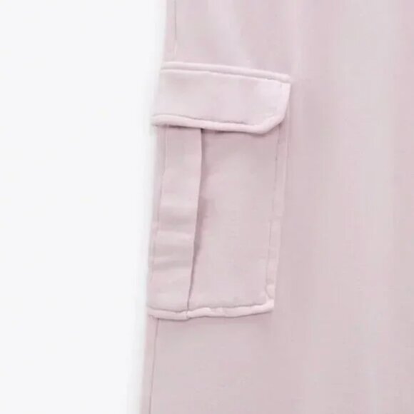 Zara Washed Cargo Jogging Pants S - Picture 4 of 5